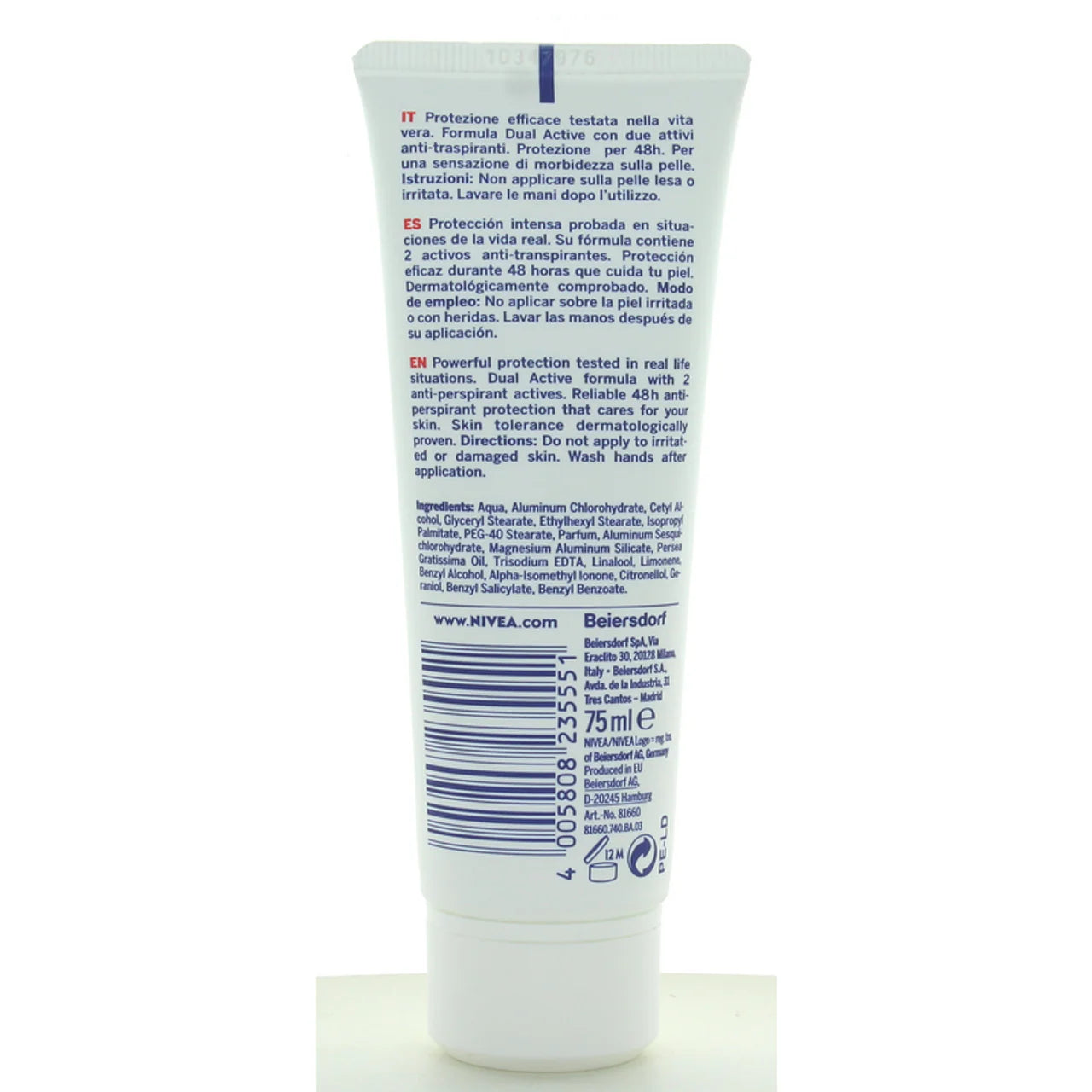 Nivea Deodorante Crema Dry Comfort 75 ml