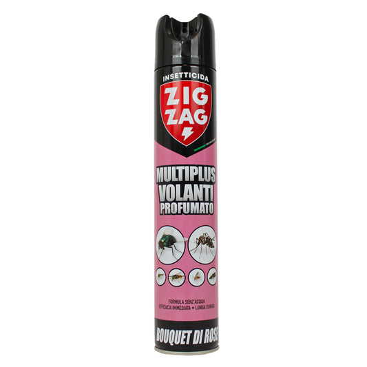 Zig Zag Insetticida Mosche/Zanzare 500 ml Rosa