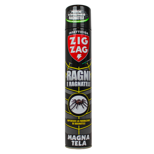 Zig Zag Insetticida Magnatela Conto Ragni E Ragnatele 500 ml