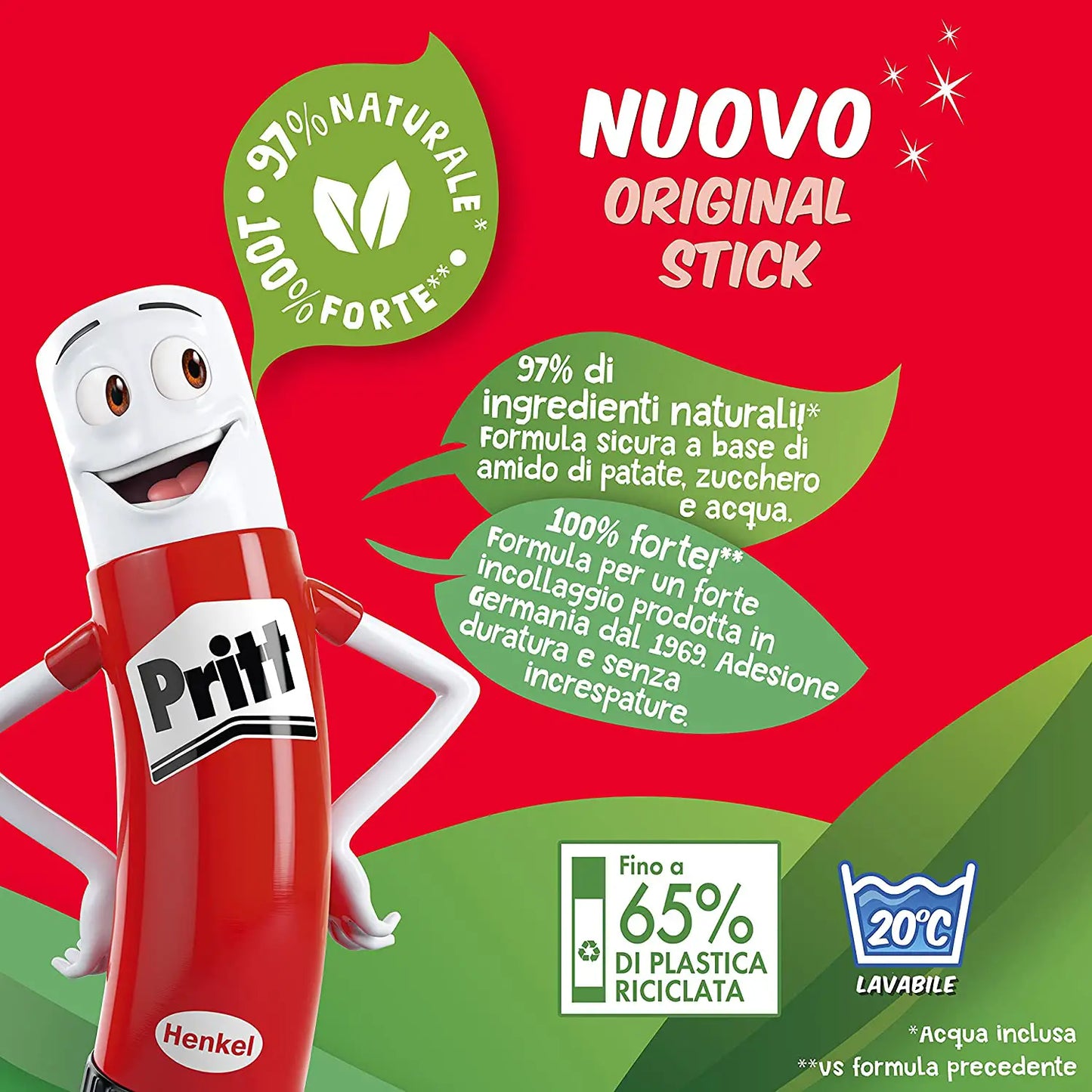 Pritt Original - Colla Stick Per Scuola e Ufficio - 43 G