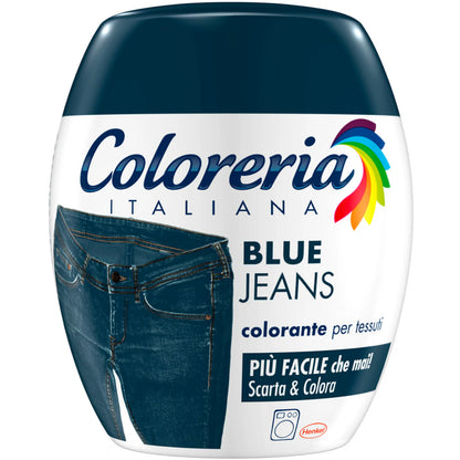 Coloreria Italiana Blue Jeans Colorante per Tessuti 350g