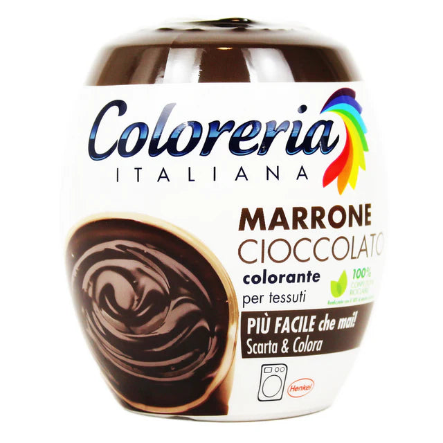 Coloreria Italiana Marrone Cioccolato Colorante per Tessuti 350g