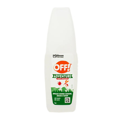 Off! Adventure Insetto Repellente Contro Zanzare, Zecche E Tafani Vapo 100 ml