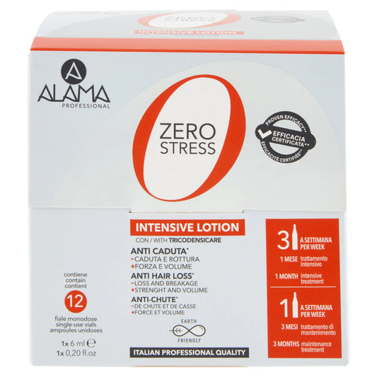 Alama Zero Stress Intensive Lotion Anti Caduta 12 Fiale