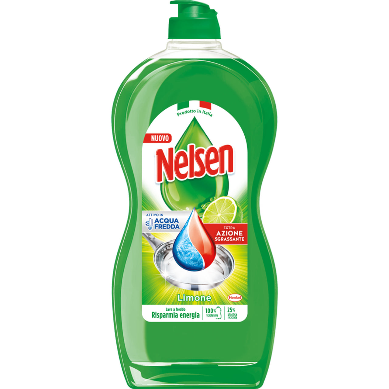 Nelsen Detersivo Liquido Piatti Limone 850 ml