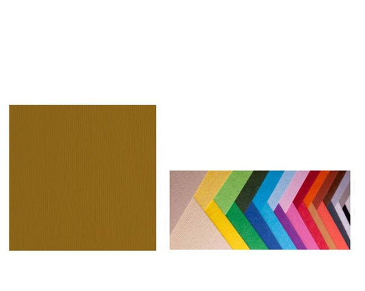 Fabriano Cartoncino Colore Marrone 50x70 cm 220 g/m2 Conf. 20pz