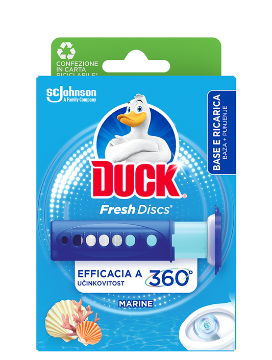 Duck Fresh Discs Gel Wc Base + Ricarica