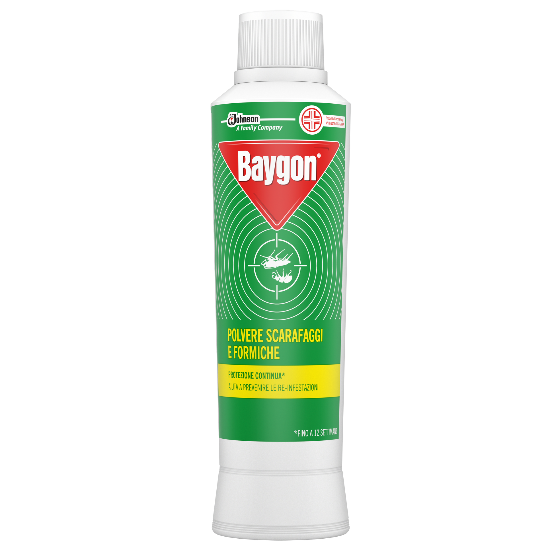 Baygon Insetticida In Polvere Scarafaggi e Formiche Flacone 250 gr