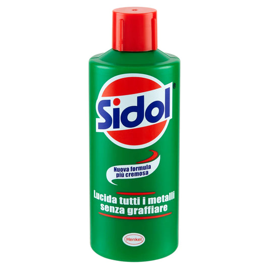 Sidol Lucida Tutti I Metalli senza Graffiare 250 ml