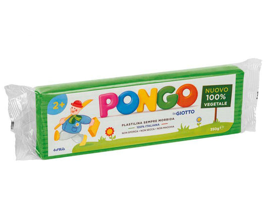 Giotto Plastilina Pongo Panetto 350g - Verde