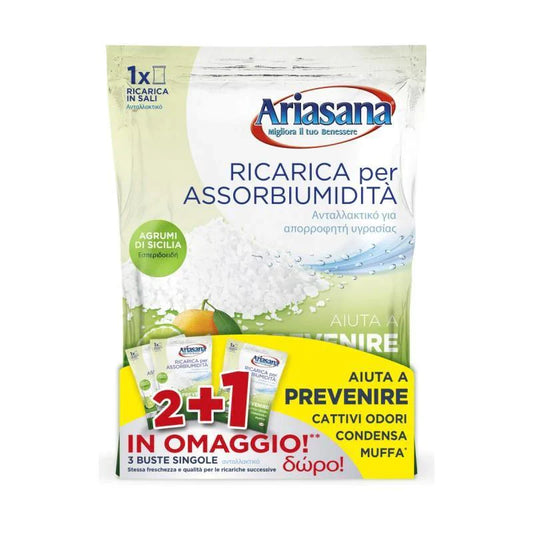 Ariasana Ricarica 3 x 450 Gr Pino 8 Pz Deumidificatori