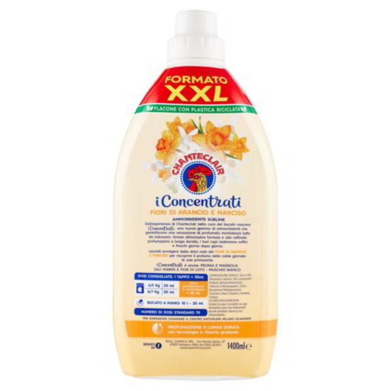 Chante Clair Ammorbidente Concentrato Fiori Arancio e Narciso XXL 70 Lavaggi 1400ml