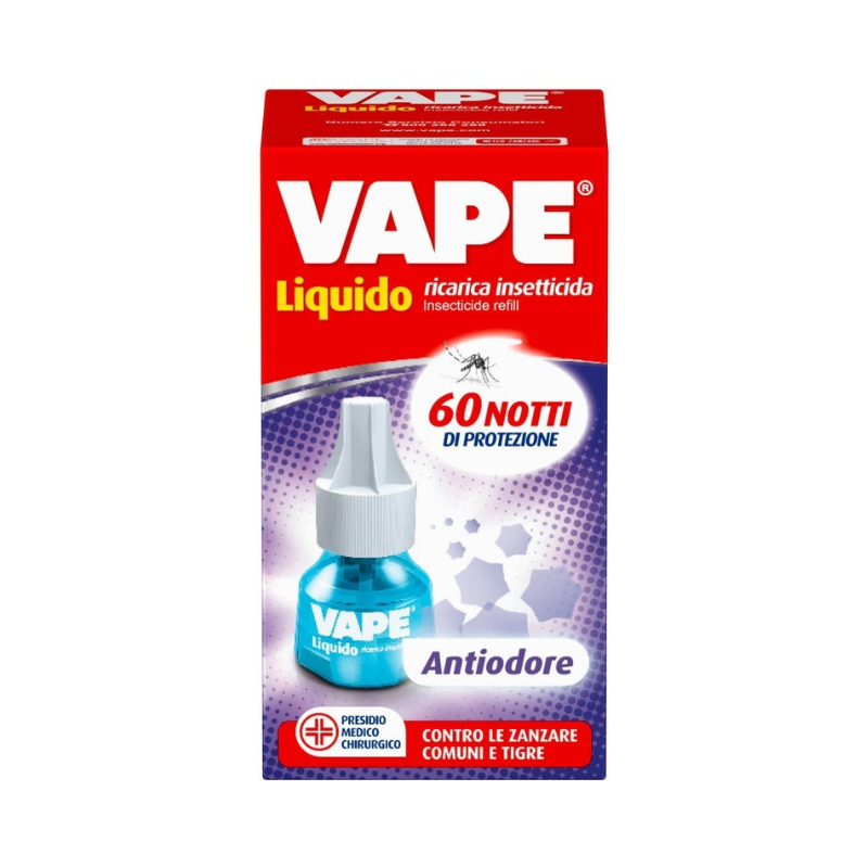 Vape Repellente Insetti Ricarica Liquida Antiodore 60 Notti Repellenti domestici per insetti