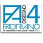 Fabriano F4 Album Disegno - A3+ 33x48 cm 220 g/m2 Liscio Bianco - 20 Fogli Riquadrati