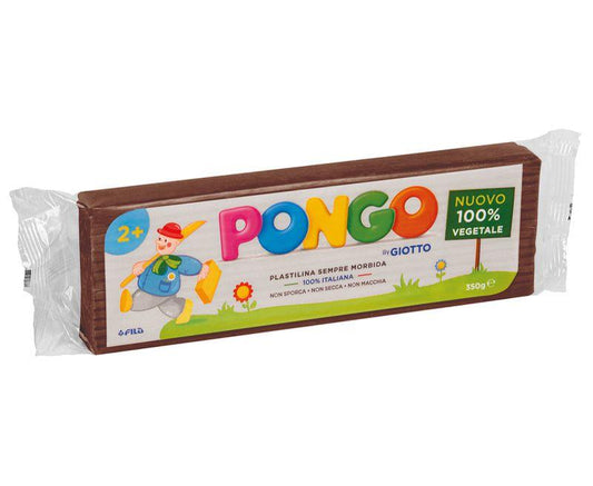 Giotto Plastilina Pongo Panetto 350g - Marrone