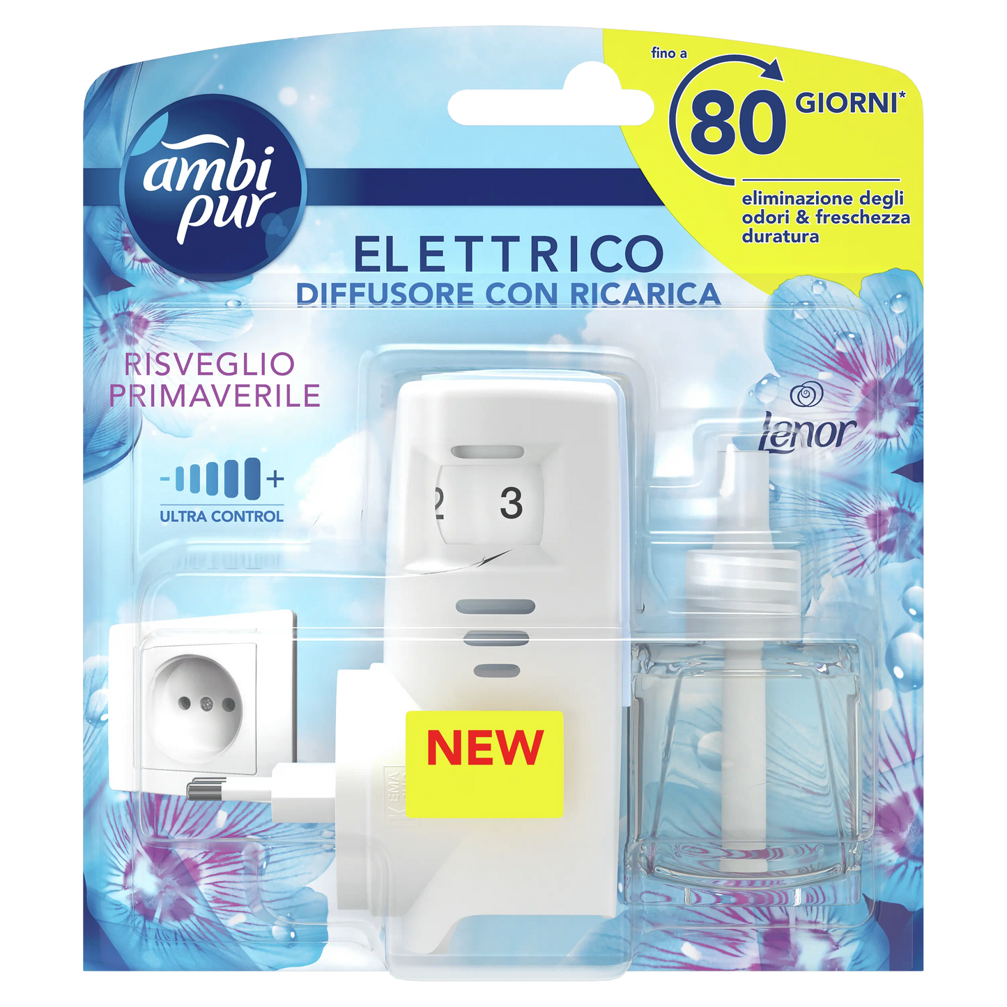 Ambipur Elettrico Diffusore + Ricarica Liquida Risveglio Primaverile 20 ml